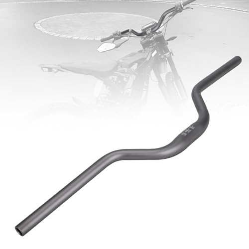 IUVWISN Motorrad Lenker Highrise Lenker Bügel aus Aluminium für Sur Ron Surron Light Bee S X X160 X260 Elektrisches Dirtbike (Grau)