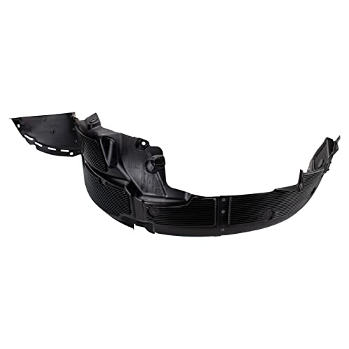 Image of TRQ Front Driver and Passenger Side Inner Fender Liner Set Compatible with 2014-2017 Hyundai Accent 2013 Accent GS SE From 6-10-13 Production Date