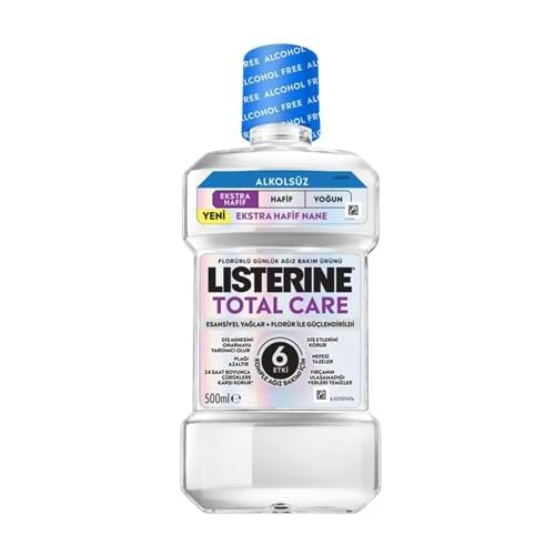 Listerine Total Care Ekstra Hafif Tat Alkolsüz Ağız Bakım Suyu…