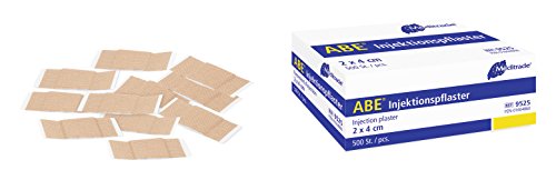 Tiras adhesivas ABE parches para pinchazos y punciones de 2x4cm