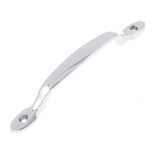 Aexit Household Tool Door Hardware & Locks Silver Tone Zinc Alloy Metal Door Pull Handlesets Handle 16.2cm