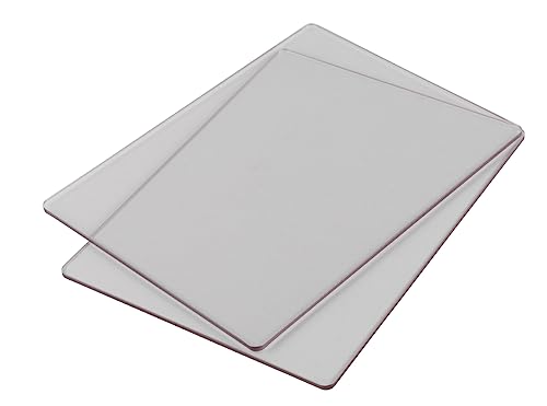 Rayher Plaque de découpe pour machine de découpe et embossage Rayher hobby A5 n°50272000, transparent, 2 pces., 15X19,7X0,3cm, réassortiment-50280000