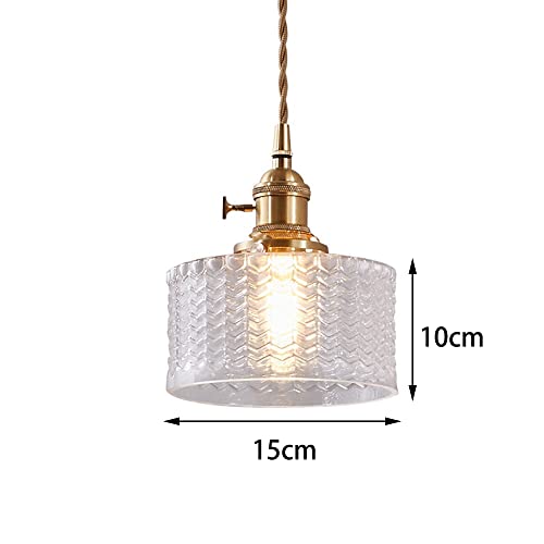 Lustre de ferme rétro et lampes à suspension simples d'intérieur E27 - 5