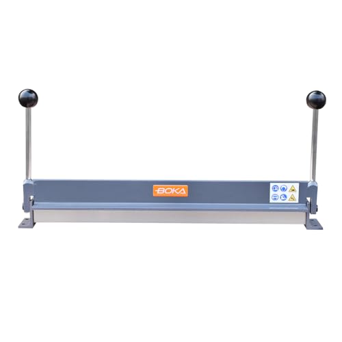 BOKA Abkantbank 460 mm tragbares Mini-Biegewerkzeug Materialstärke: Aluminium bis 1 5 mm Stahl bis 0 9 mm Biegewinkel 090 einstellbar W-1818