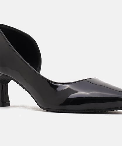Image of JM LOOKS Women's Pointed Toe Kitten Heel Pumps Elegant Slip-On Dress Shoes for Wedding Party & Office