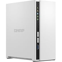 QNAP TS-233-US 2 Bay Affordable Desktop NAS with ARM Cortex-A55 Quad-core Processor and 2 GB DDR4 RAM Diskless