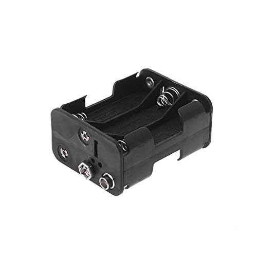 PENCHEAK Black Double Side Battery Holder 6x1.5V AA Buckle Box For Case Cell Clip Container Spring Buckle Battery Box Replace - Image 3