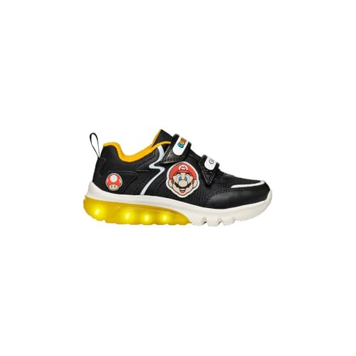 Geox Sneakers for Boys with Light Super Mario Bros J46LBI2