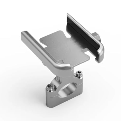 TGFCRUH Soporte Móvil Moto para CBR 1000RR 2004 2005 2006 2007 2008 201 Acesorios Soporte De Teléfono para Motocicleta GPS Manillar Montaje Accesorios De Motocicleta(Silver,Handlebar)