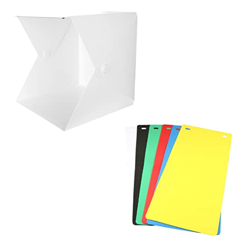6 Led Light Box Mini Photography Portable Folding Tent Built-in Light No Shadows Reflections
