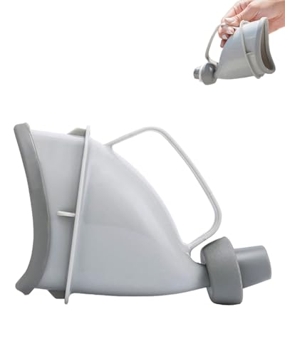 TPZORJX 1 pezzo orinatoio da donna,orinatoio da donna pieghevole,imbuto per urina da donna riutilizzabile,vasino da donna in piedi per maternità,Grigio