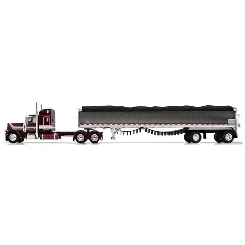 First Gear Peterbilt 389 y Remolque 1/64 miniatura 1