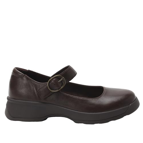 Image of Alegria Women's Jazmine Leather Mary Jane Comfort Loafer