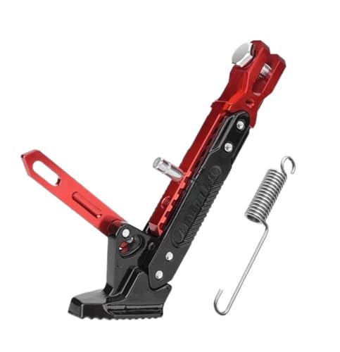 Support de trépied latéral réglable et robuste pour moto