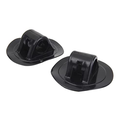 7x Kayak Motor Mount Boat Suporte de Suporte de Motor 2Pcs Black