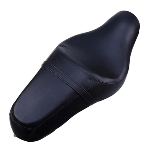 Asiento extensor para XL1200 y XL883N con cojín Two Up de cuero negro