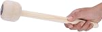 Drum Mallet Stick, Bass Drum Mallet Stick with Wooden Handle Percussion Marching Band Accessory
