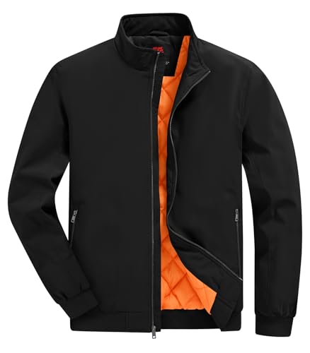BGOWATU Men's Insulated Fall Winter Jacket