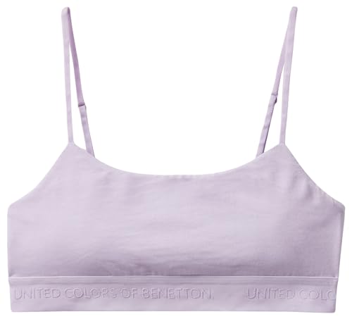 United Colors of Benetton Damen Brassiere 3OP81R00Q Funktionsunterwäsche, Malva 26G, M