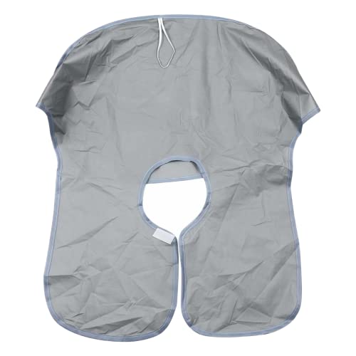 Tablier barbe cape rasage étanche - Bavoir portable et pliable Pas ventouse nécessaire, Entretien votre sans avoir nettoyer, idéal comme cadeau pour homme toilettage cheveux, gardez lavabo propre Cover
