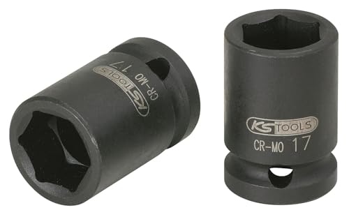 KS Tools 515.0053 1/2" Sechskant-Kraft-Stecknuss, kurz, 1.1/4'' – Ansicht 1