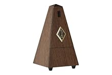 High-quality materialL: The sturdy solid wood casing ensures durability and stability. Efficient and practical: The mechanical wind-up metronome requires no batteries, which saves resources and is also practical. Made in Germany: Quality and precisio...