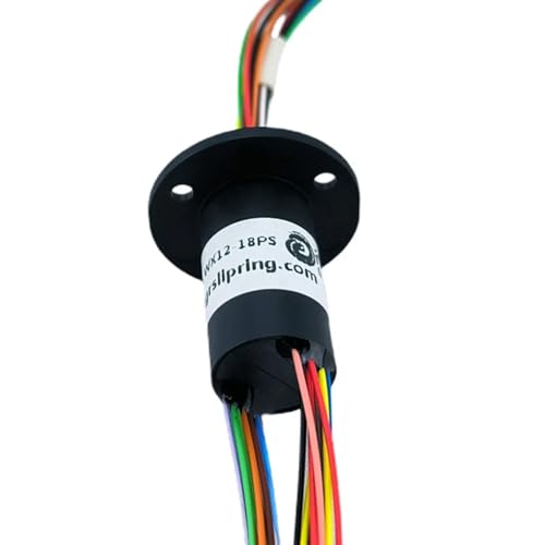 Bague conductrice multivoies à rotation 360 continue avec capuchon 2A