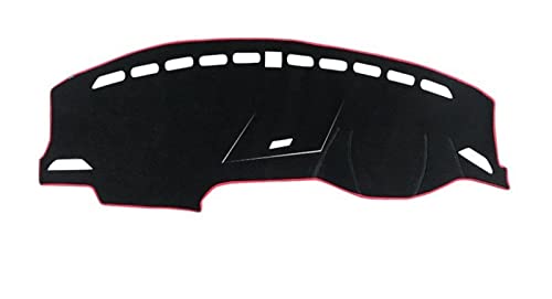 Tapis de tableau de bord VW Tiguan MK2 anti-reflet fissure soleil rouge