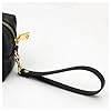 Hrlace Wristlet Strap Armband Riemen Echtes Leder Schlüsselanhänger Armband Hand Handschlaufe Handgelenkriemen für Clutch Geldbörsen Brieftaschen Taschen Schlüssel Handyhülle Rötlich braun #1