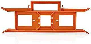 Invero H-Frame Cable Carriers Tidy System Holder Ideal for Christmas Lights, Extensions Leads, Garden Tool Cables and More