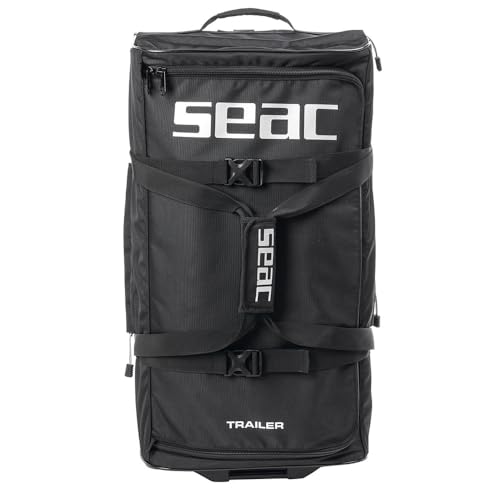 SEAC Trailer, Trolley für Ihre komplette Tauchausrüstung, 110 lt, 73x40x38 cm