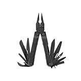 LEATHERMAN, Rebar Multitool with Premium Replaceable Wire Cutters and Saw, Black