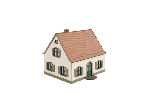 Petite maison individuelle multicolore NOCH 63608 décor de train