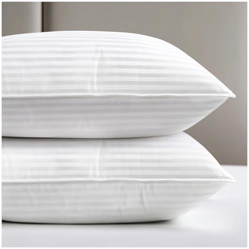 viewstar Bed Pillows Queen Size Set of 2, Hotel Collection, Down ...