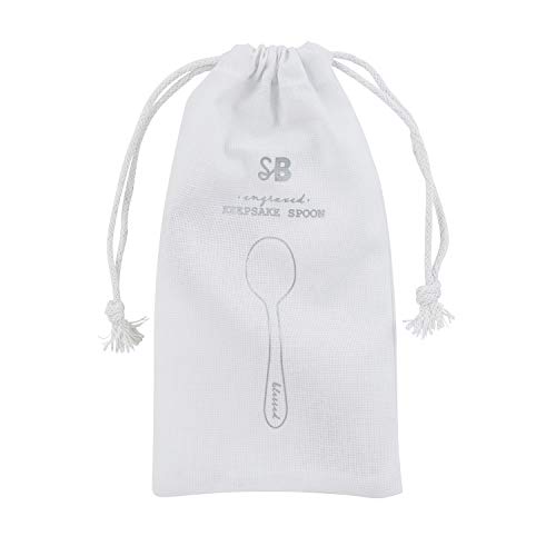 stephan baby engraved stainless steel keepsake spoon blessed