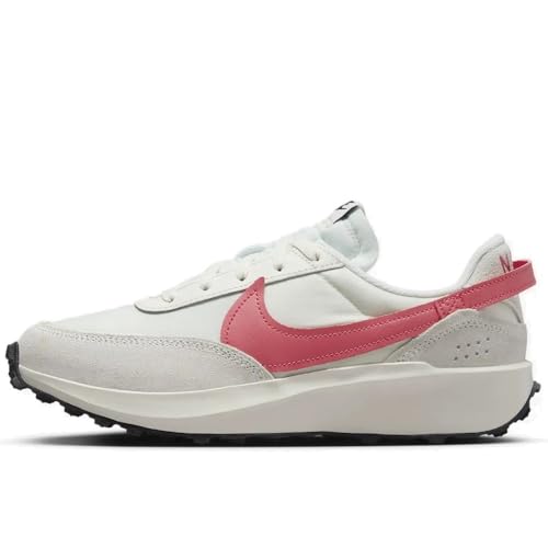 Nike Waffle Debut Women's Shoes (DH9523-108, Sail/Black/Aster Pink) Size 7.5