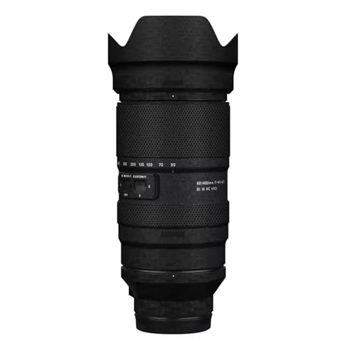 Film Tamron 50-400mm Sony vinyle premium texture carbone