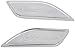 Krator NP017-C Cover Suzuki Busa GSX1300R 1999-2014 Chrome Gas Tank Pad Side Cap Hayabusa Logo