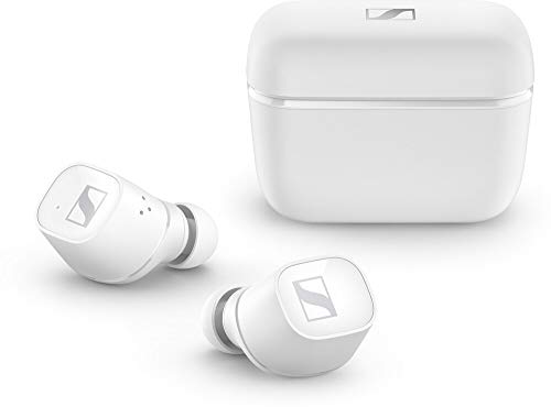 Sennheiser CX 400BT True Wireless Earbuds - Bluetooth in-Ear Headphones for Music and Calls - with Long-Lasting Battery Life and Customizable Touch Controls, White