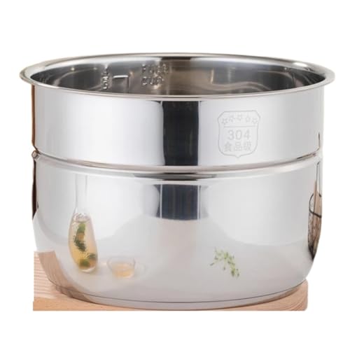 TYGHBNM Olla a presión eléctrica de Acero Inoxidable 304 de Grado alimenticio, Olla multitazón for Sopa y gachas, Accesorios for cocinar bilis, 12 litros, 200