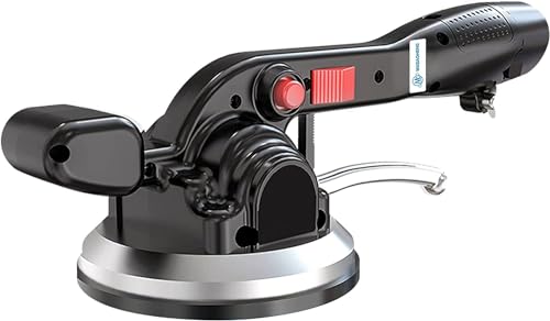 MXBAOHENG Vibrator für Fliesen 200kg Elektrischer Fliesenrüttler mit Akku 4500mA Fliesenverlegemaschine 6 Gänge Fliesenvibrator akku Fliesenleger Fliesen Vibrationsgerät für 30-120cm Fliesen (1 AKKU)