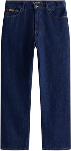 Jean Homme River Tommy Hilfiger bleu Lincoln Relaxed Fit pantalon denim droit