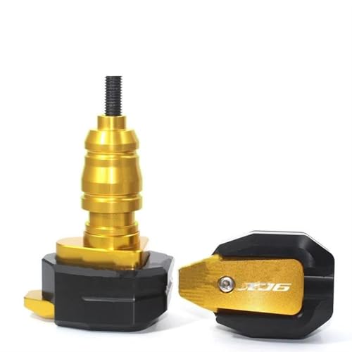 Rahmenschutz Motorschutz Für Yamaha XJ6 Für Diversion, Sturzschutz Für Motorradrahmen, Gleitschutz, Crashpad-Schutz(Gold)