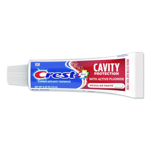 Crest Cavity Protection Regular Toothpaste, Travel Size .85 oz. (24g) - Pack of 6 - image 4