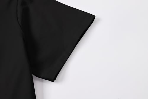 Image of Betusline Girls & Women Basic Summer Short Sleeve Slim Fit T-Shirts Soft Crewneck Crop Y2k Tee Cute Gym Fashion Clothes