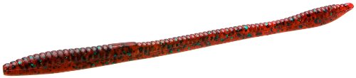 Zoom Trick Worm-Pack of 20 (Red Bug, 6.75-Inch)