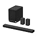Sony HT-A3000 A Series Premium Bluetooth Soundbar 3.1Ch 360 Spatial Sound Mapping Soundbar For Surround Sound