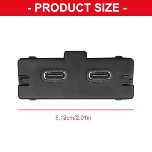 Port USB de type C double charge de rechange auto 3G5035954A facile - 6