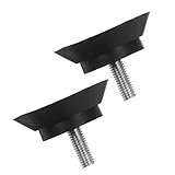 Alipis 2 Laufbandmatten Antivibrationsmatte rutschfest Stoßdämpfend für Heimtrainer Fitnessgeräte Bodenschutzmatte