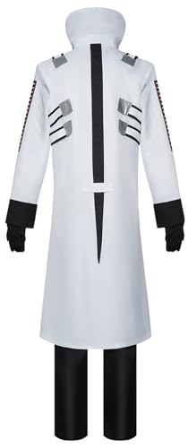 Uniforme Set Blanc de Dr. Eggman avec finitions soignées pour adulte